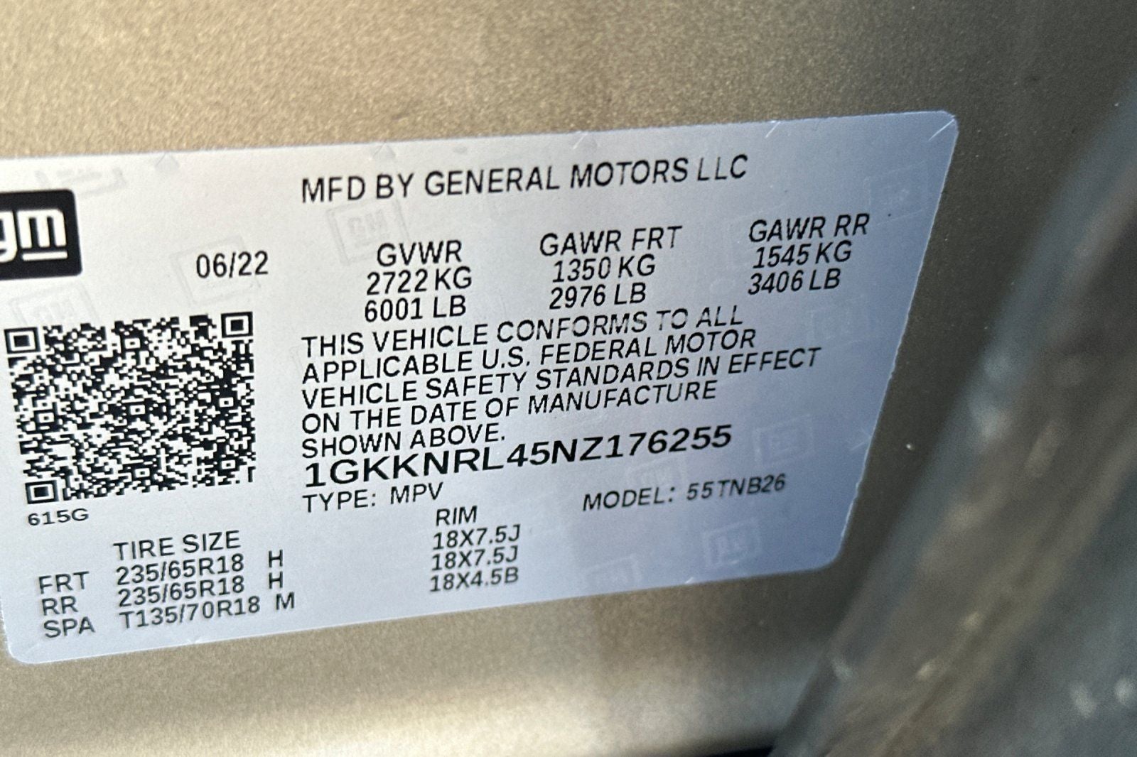 2022 GMC Acadia SLE
