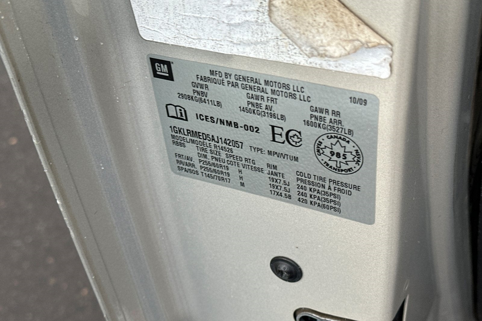 2010 GMC Acadia SLT-1