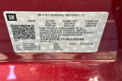 2018 GMC Yukon Denali