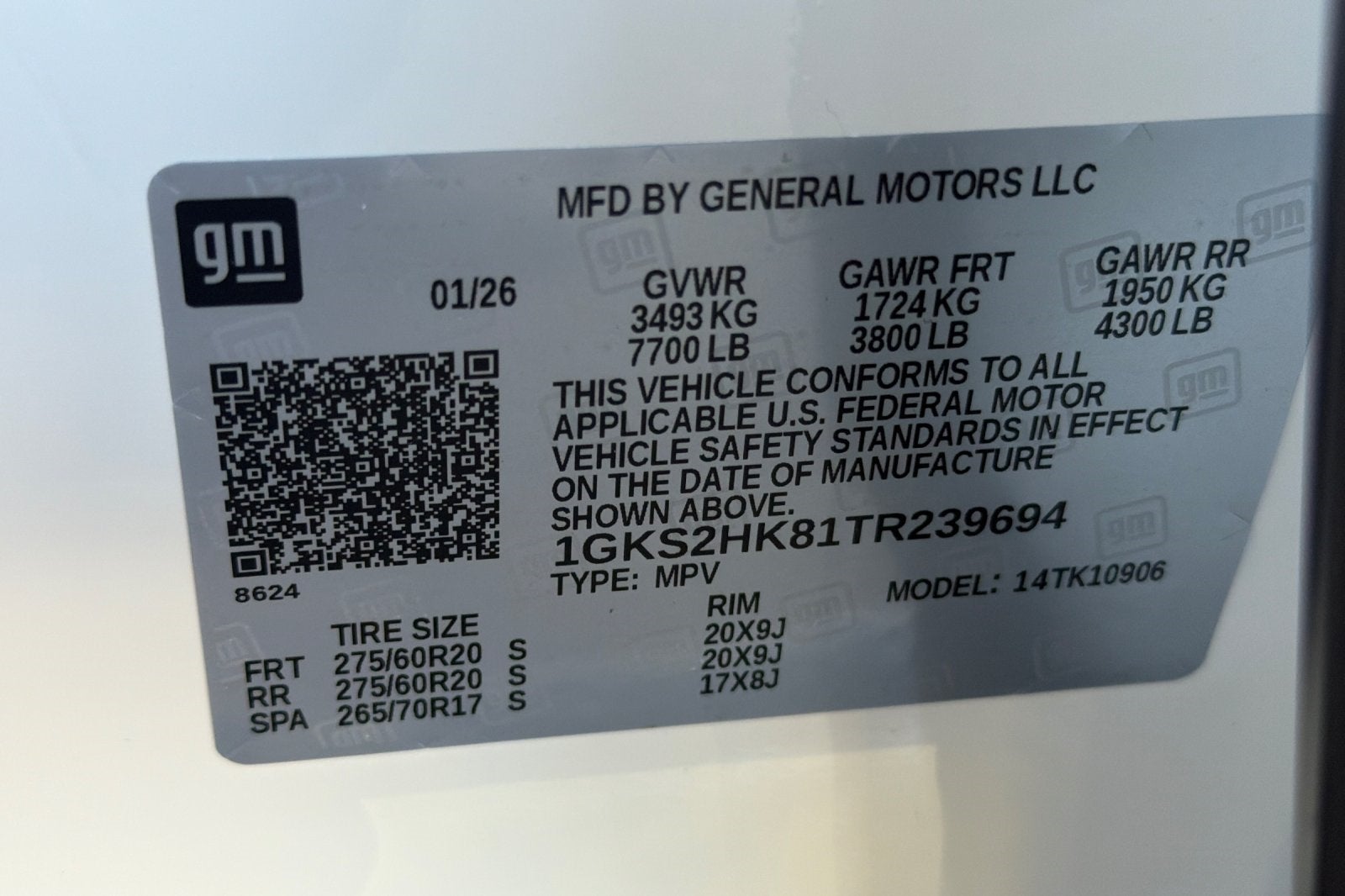 2026 GMC Yukon XL AT4