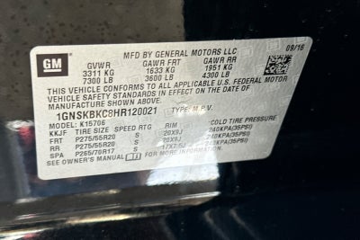 2017 Chevrolet Tahoe LT