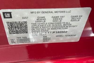 2018 GMC Sierra 2500HD SLT