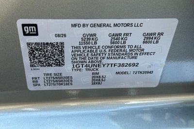 2026 GMC Sierra 2500HD SLT