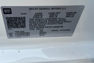 2026 GMC Sierra 2500HD AT4