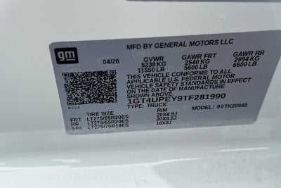 2026 GMC Sierra 2500HD AT4