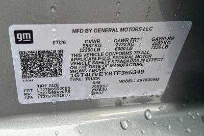 2026 GMC Sierra 3500HD AT4