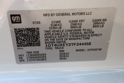 2026 GMC Sierra 2500HD Denali Ultimate