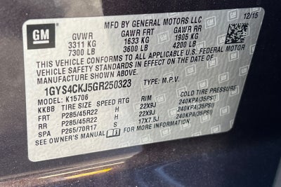 2016 Cadillac Escalade Premium