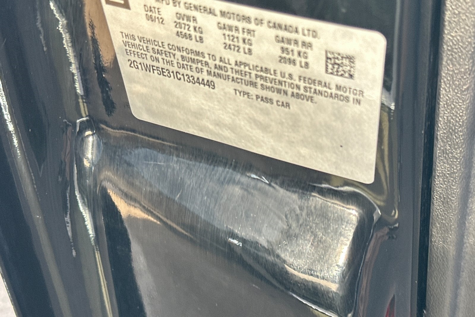 2012 Chevrolet Impala LS