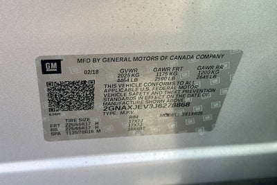 2018 Chevrolet Equinox LT