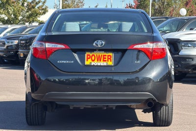 2014 Toyota Corolla LE Plus