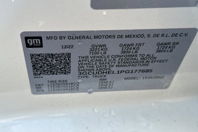 2023 Chevrolet Silverado 1500 ZR2