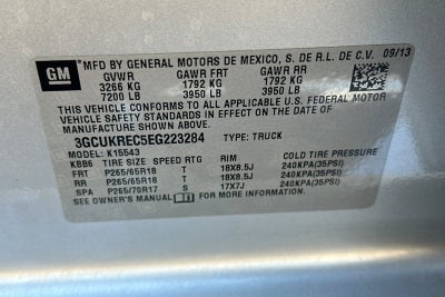 2014 Chevrolet Silverado 1500 LT LT1