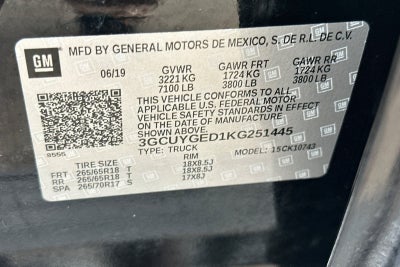 2019 Chevrolet Silverado 1500 LTZ