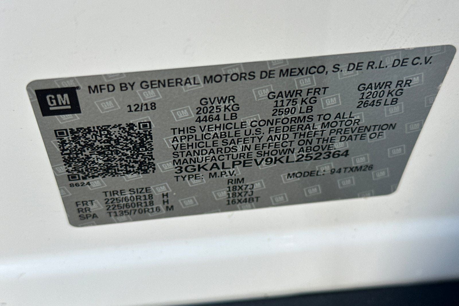 2019 GMC Terrain SLT