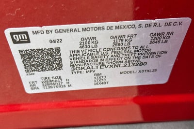 2022 GMC Terrain SLE
