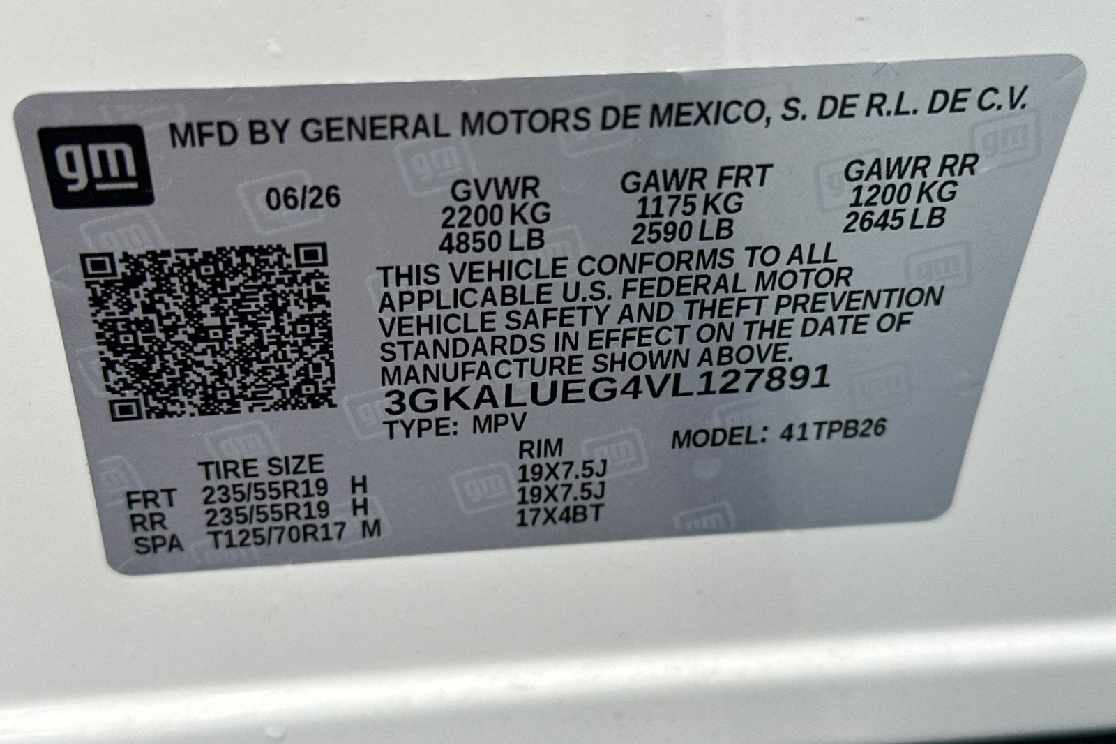 2027 GMC Terrain Elevation