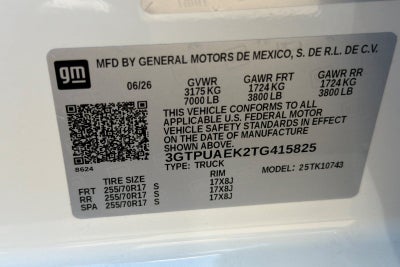 2026 GMC Sierra 1500 Pro