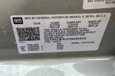 2026 GMC Sierra 1500 Elevation