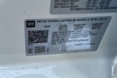 2026 GMC Sierra 1500 SLE