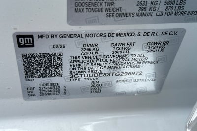 2026 GMC Sierra 1500 SLE