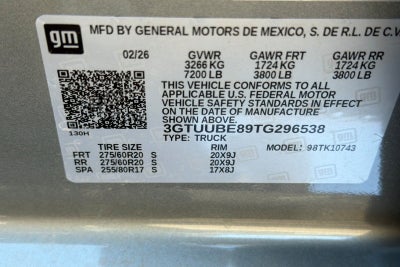 2026 GMC Sierra 1500 SLE