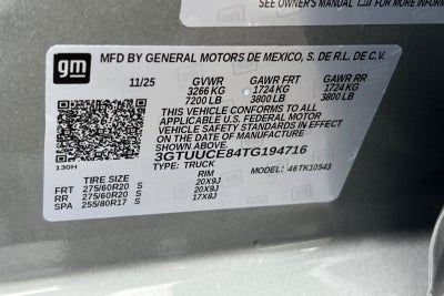 2026 GMC Sierra 1500 Elevation