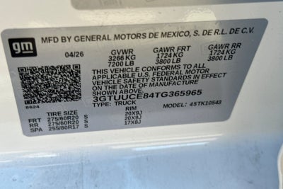 2026 GMC Sierra 1500 Elevation