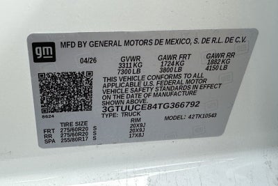 2026 GMC Sierra 1500 Elevation