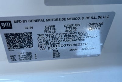2026 GMC Sierra 1500 SLT