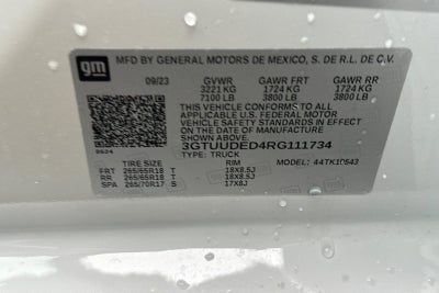 2024 GMC Sierra 1500 SLT