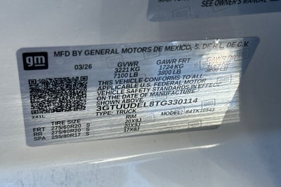2026 GMC Sierra 1500 SLT