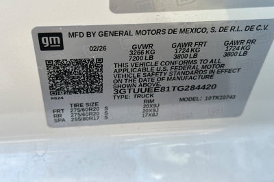 2026 GMC Sierra 1500 SLT