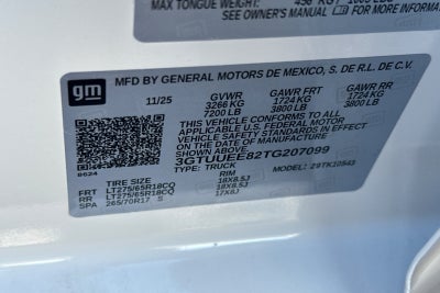 2026 GMC Sierra 1500 AT4