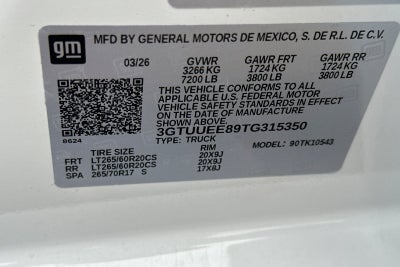 2026 GMC Sierra 1500 AT4