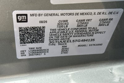 2026 GMC Sierra 1500 AT4
