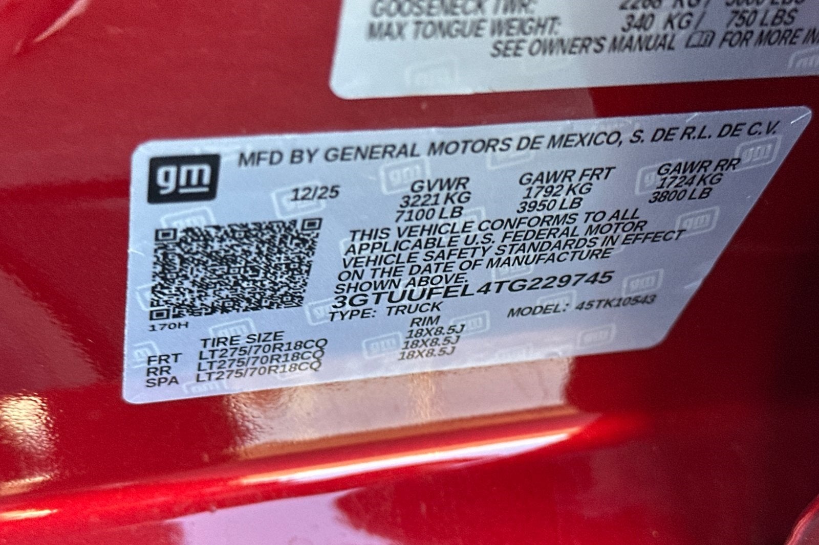 2026 GMC Sierra 1500 AT4X