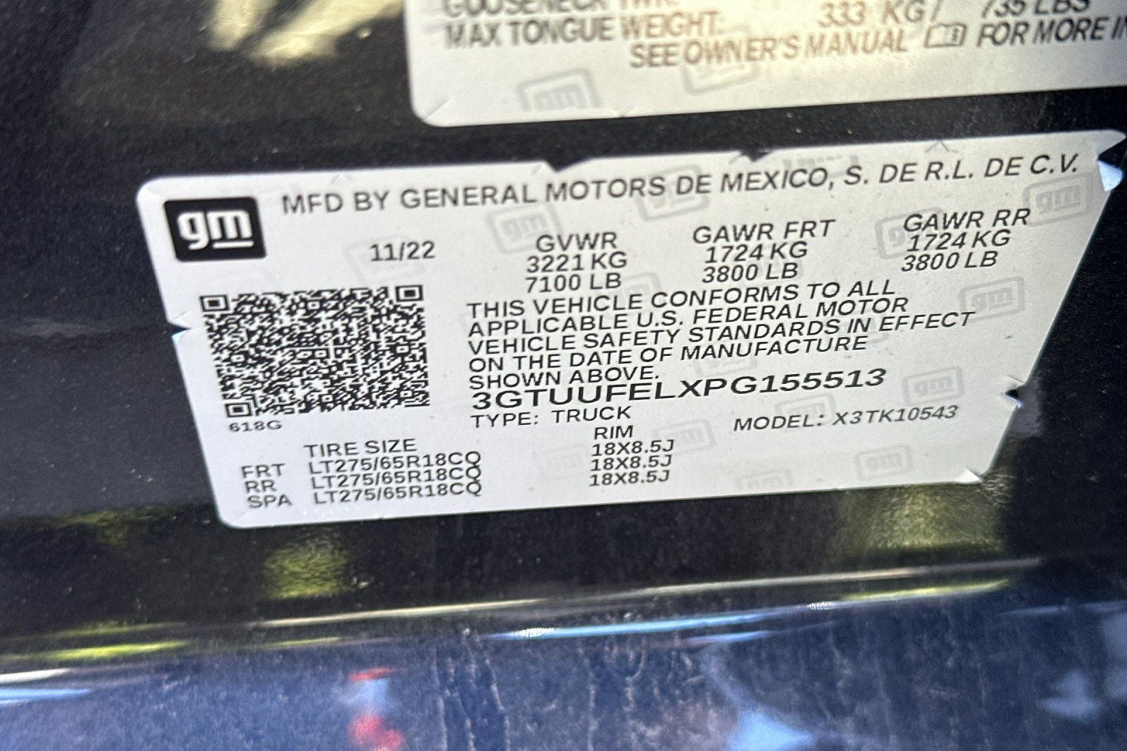 2023 GMC Sierra 1500 AT4X