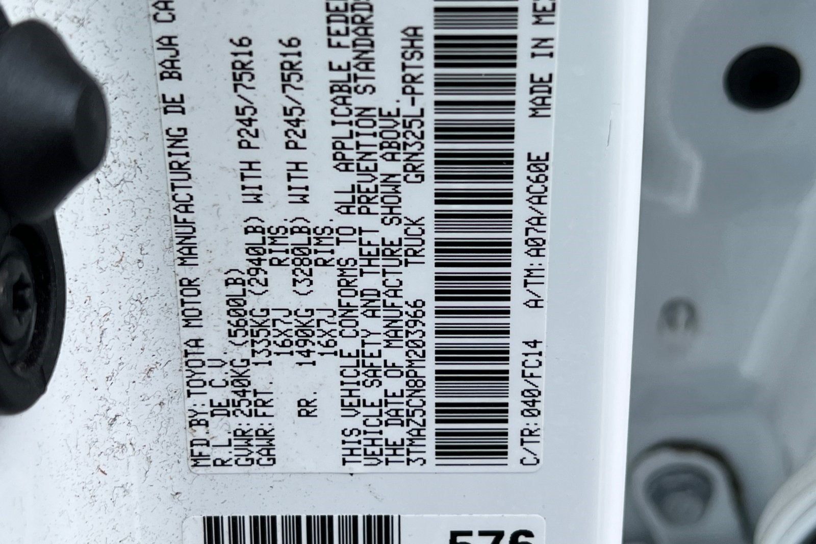 2023 Toyota Tacoma SR5 V6