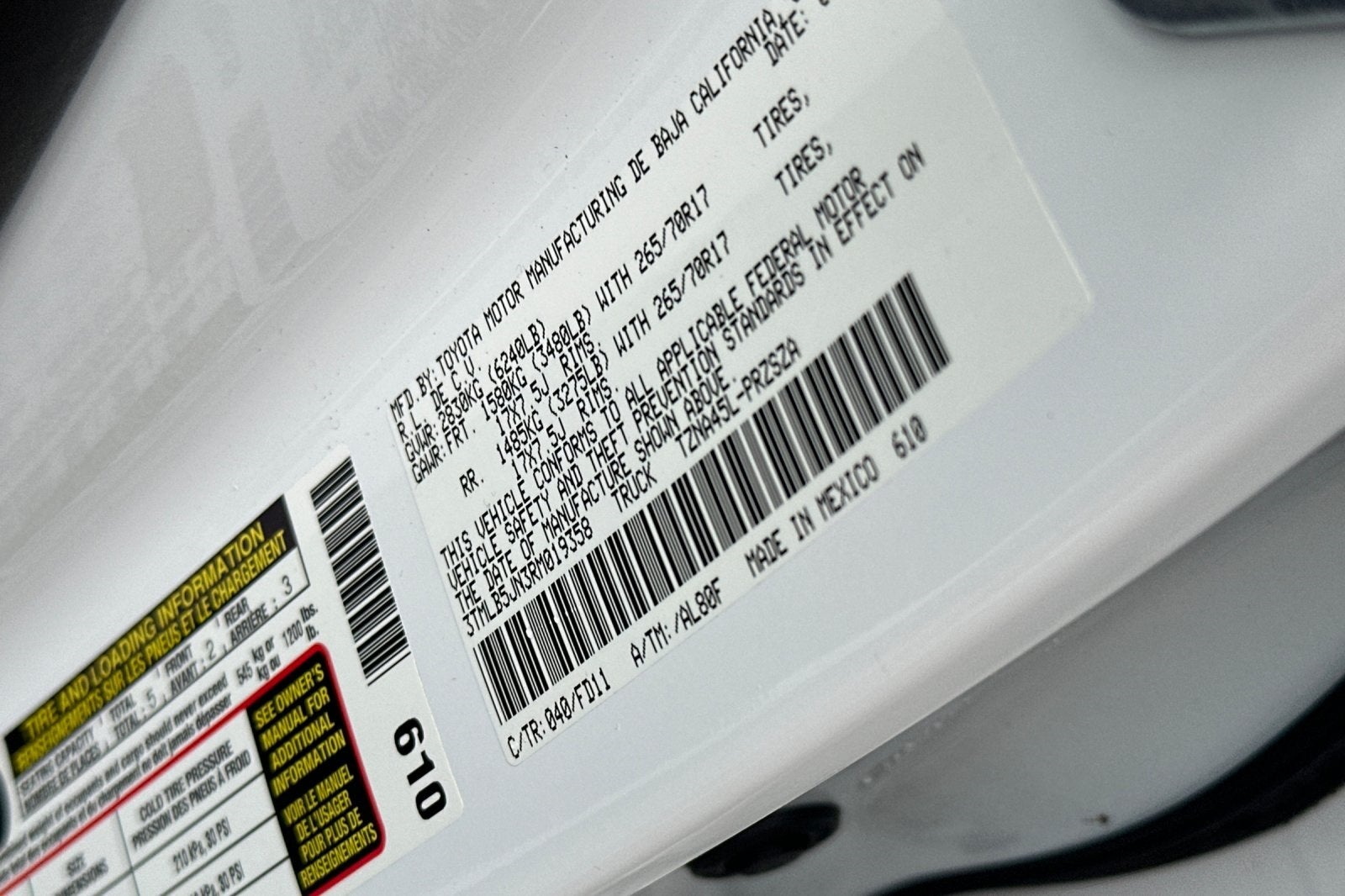 2024 Toyota Tacoma TRD Off-Road