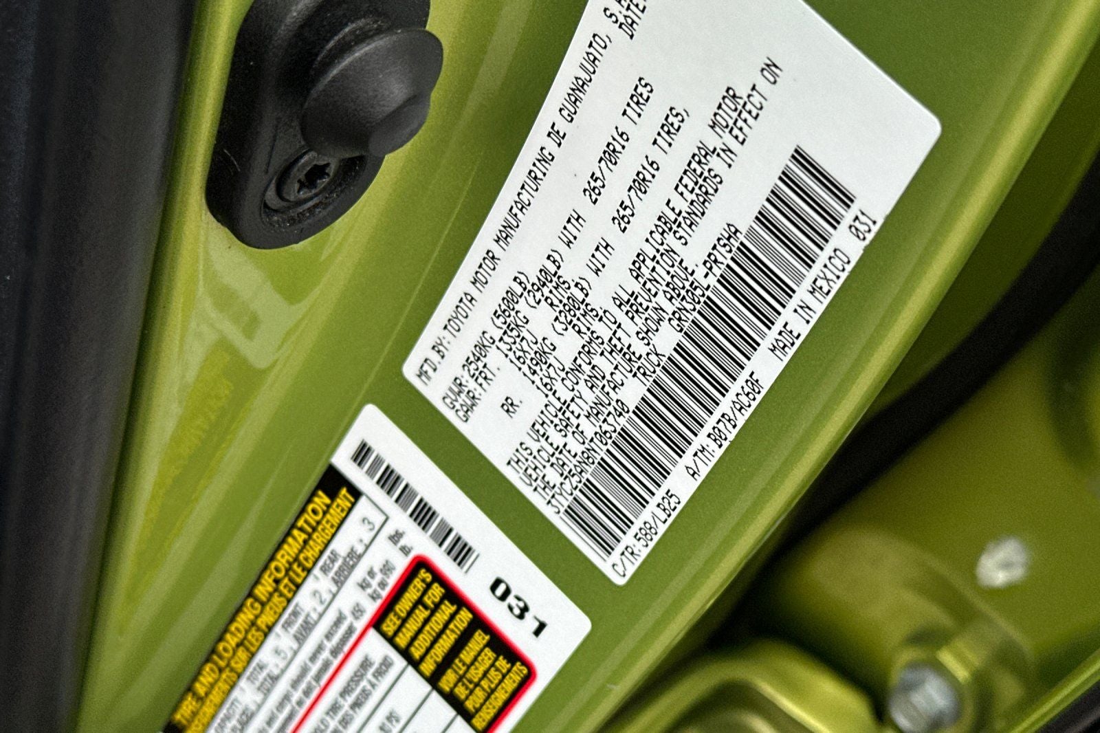 2022 Toyota Tacoma TRD Pro V6