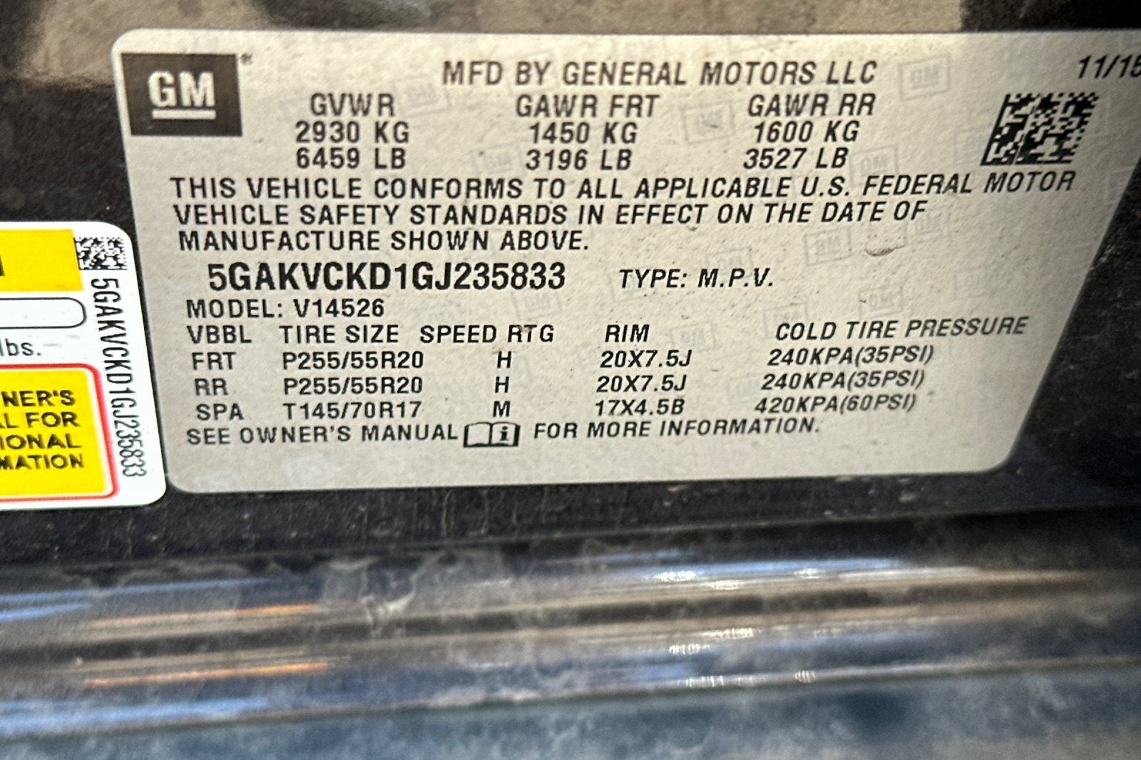 2016 Buick Enclave Premium Group