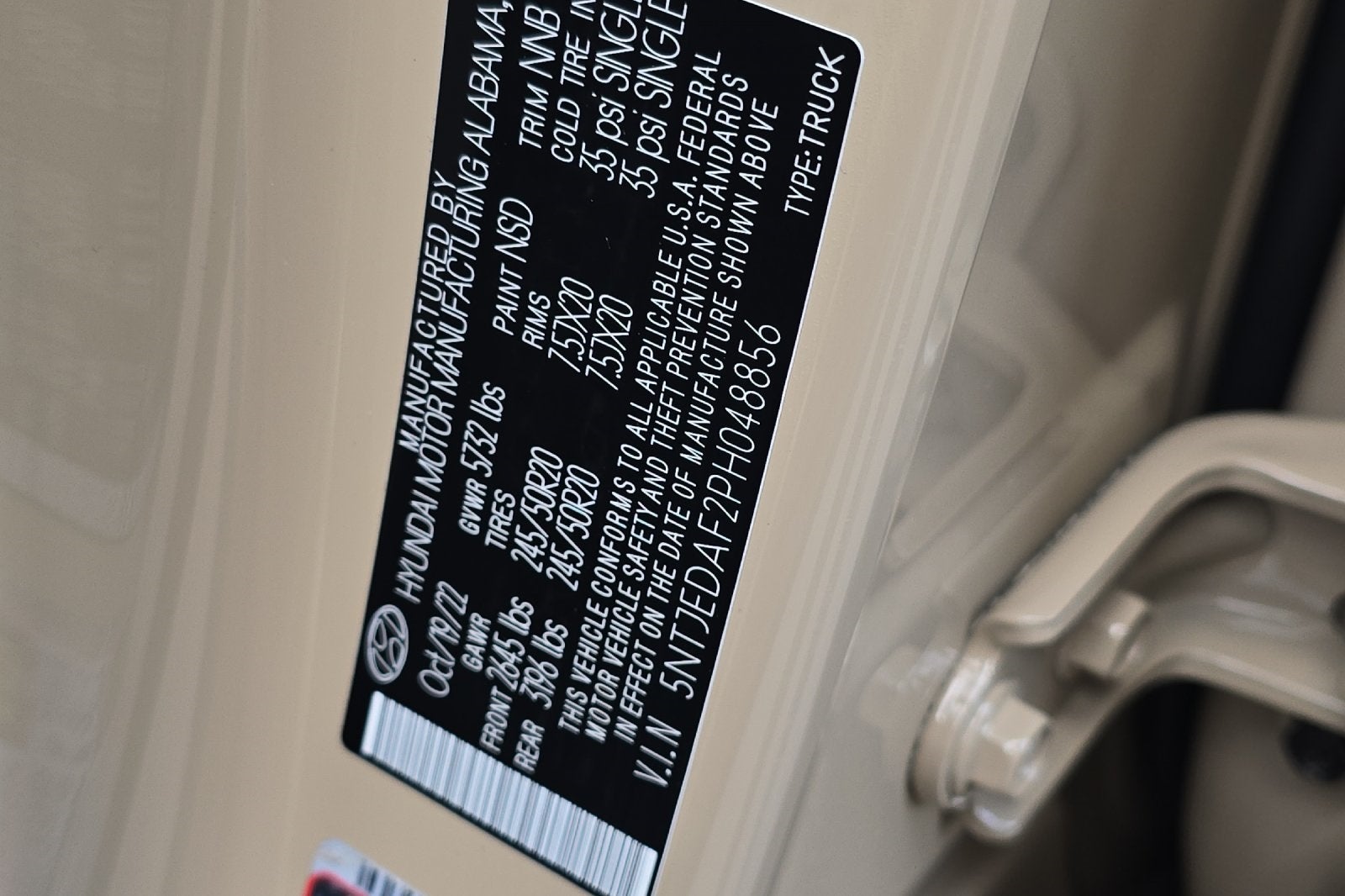 2023 Hyundai Santa Cruz Limited