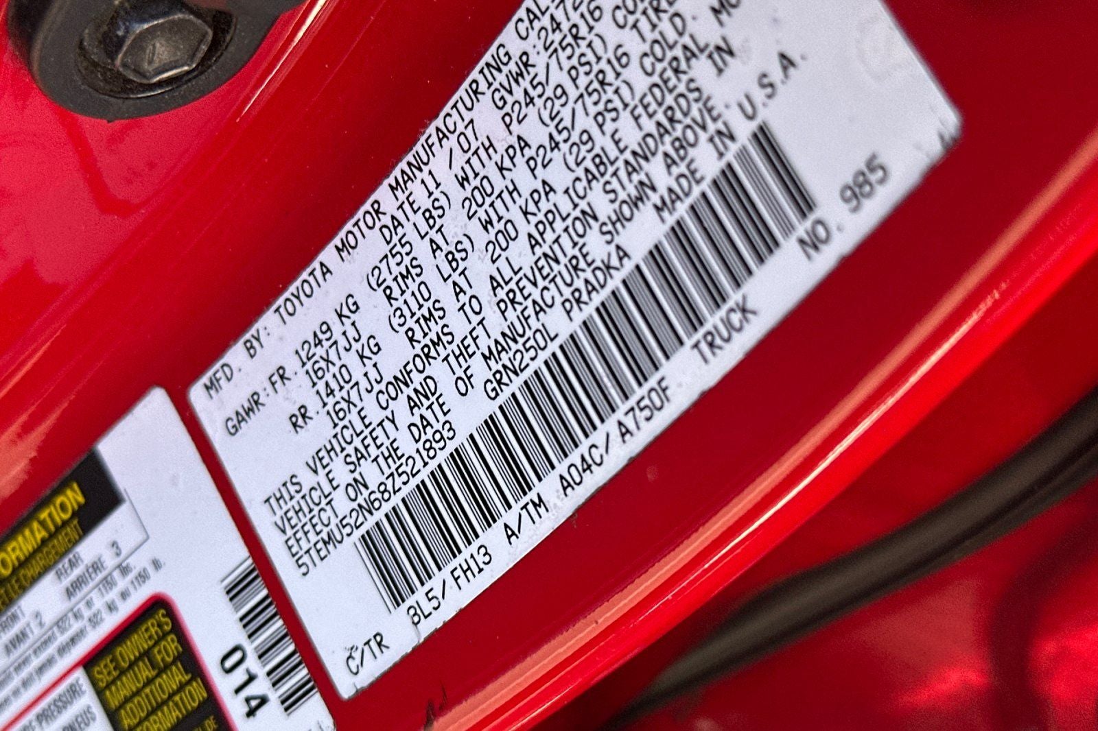 2008 Toyota Tacoma Base V6