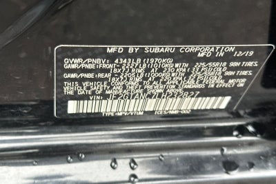 2020 Subaru Crosstrek Limited