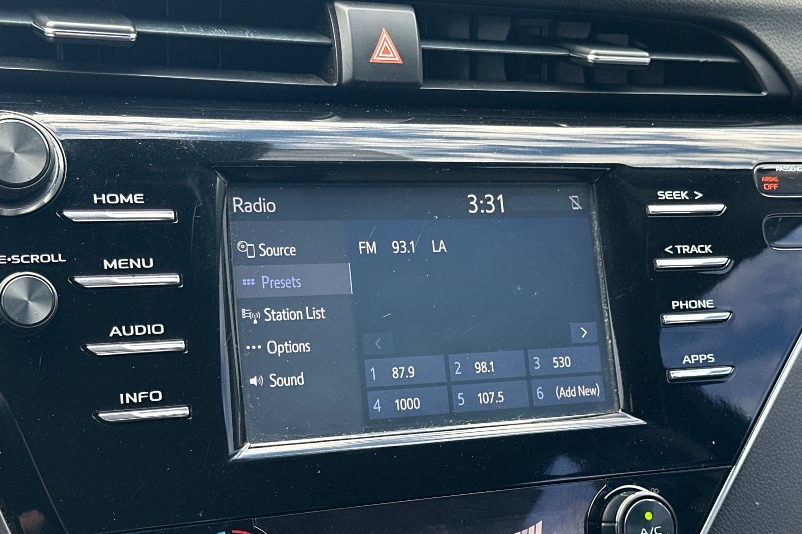 2018 Toyota Camry SE