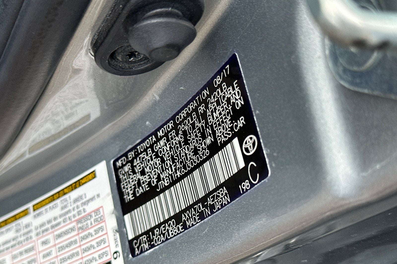 2018 Toyota Camry SE