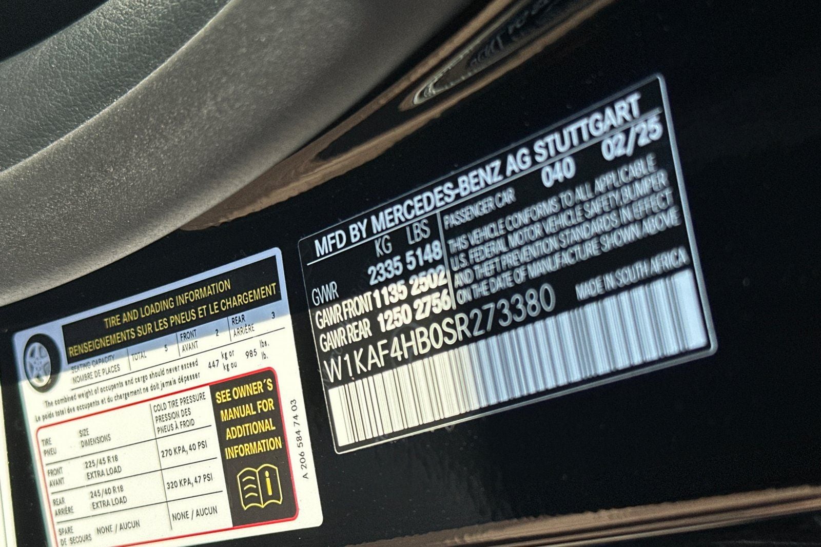2025 Mercedes-Benz C-Class C 300 4MATIC®