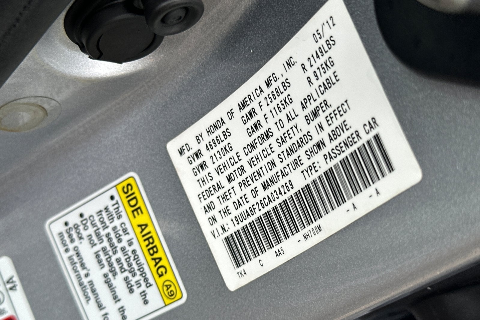 2012 Acura TL 3.5