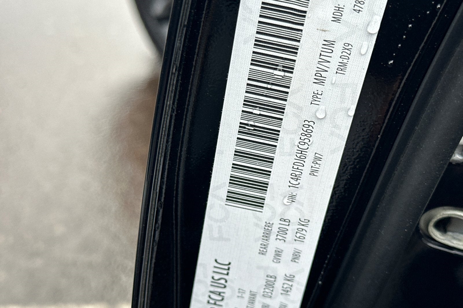 2017 Jeep Grand Cherokee SRT